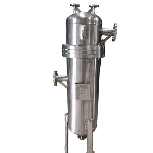 Cartridge Filter - Stainless Steel, Standard Size, Silver Color | Versatile for Industrial Applications, One-Year Warranty
