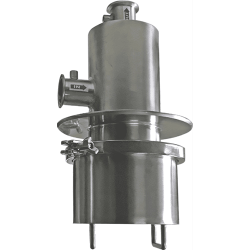 Safe Change Cartridge Filter - Stainless Steel, Standard Size, Silver Color | Industrial Application, One-Year Warranty, Cylindrical Design