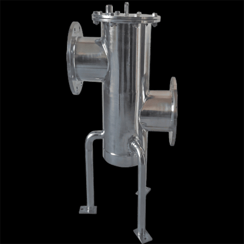 Basket Filter - Stainless Steel, Standard Size, Silver | Industrial Application, 1-Year Warranty, Robust Filtration Performance