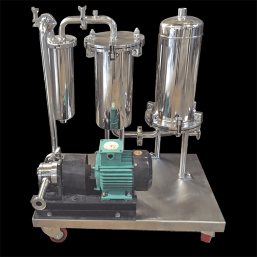 Stage Type Filter - Stainless Steel, Standard Size | Cylindrical Shape, Silver Color, 1-Year Warranty, Industrial Efficiency