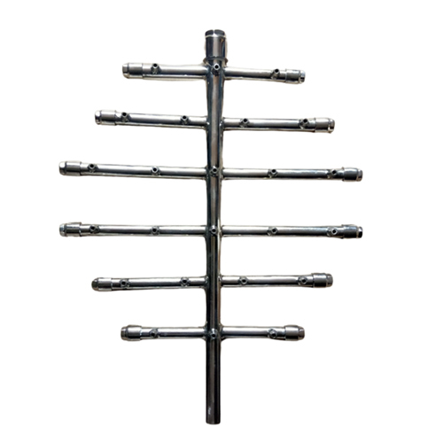 Back Flushing Cluster - Stainless Steel, Standard Size, Silver Tone | Reliable Solution for Industrial Backflushing Applications