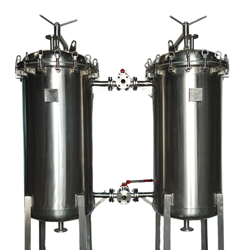 Multi-Stage Filter Systems - Stainless Steel, Standard Size, Silver Color | Industrial Application, 1-Year Warranty, Superior Filtration