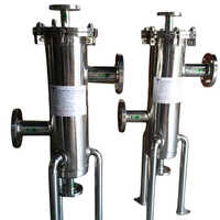 Magnetic Filter - Stainless Steel, Standard Size, Silver Color | Cylindrical Shape For Efficient Industrial Debris Filtration, 1-year Warranty