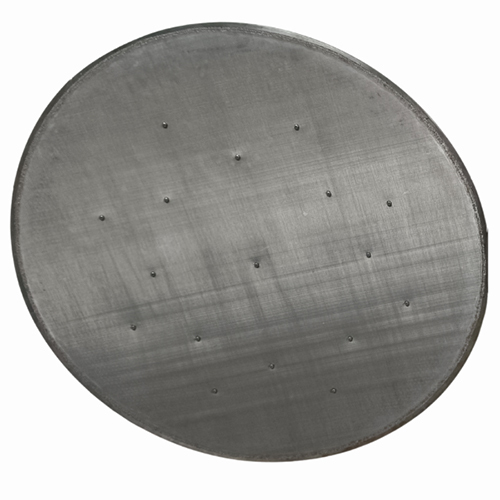 Dutch Twill Wire Mesh Disc - Metal, Standard Size, Silver | Reliable for Filtration & Separation in Industrial Applications