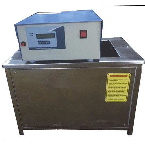 Filter Cleaning Machine - Stainless Steel Standard Size Silver Design | Robust Durability Effective Cleaning Mechanisms for Industrial Use