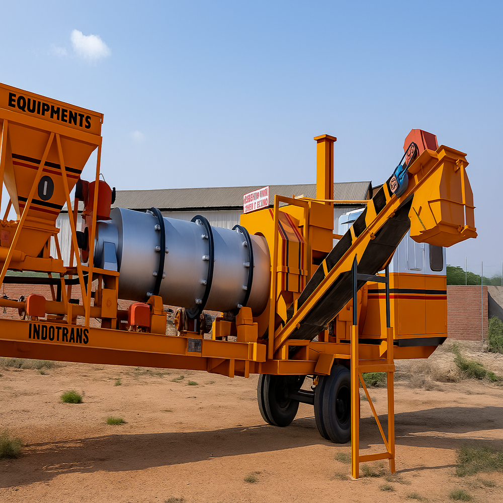 Mobile Drum Mix Plant
