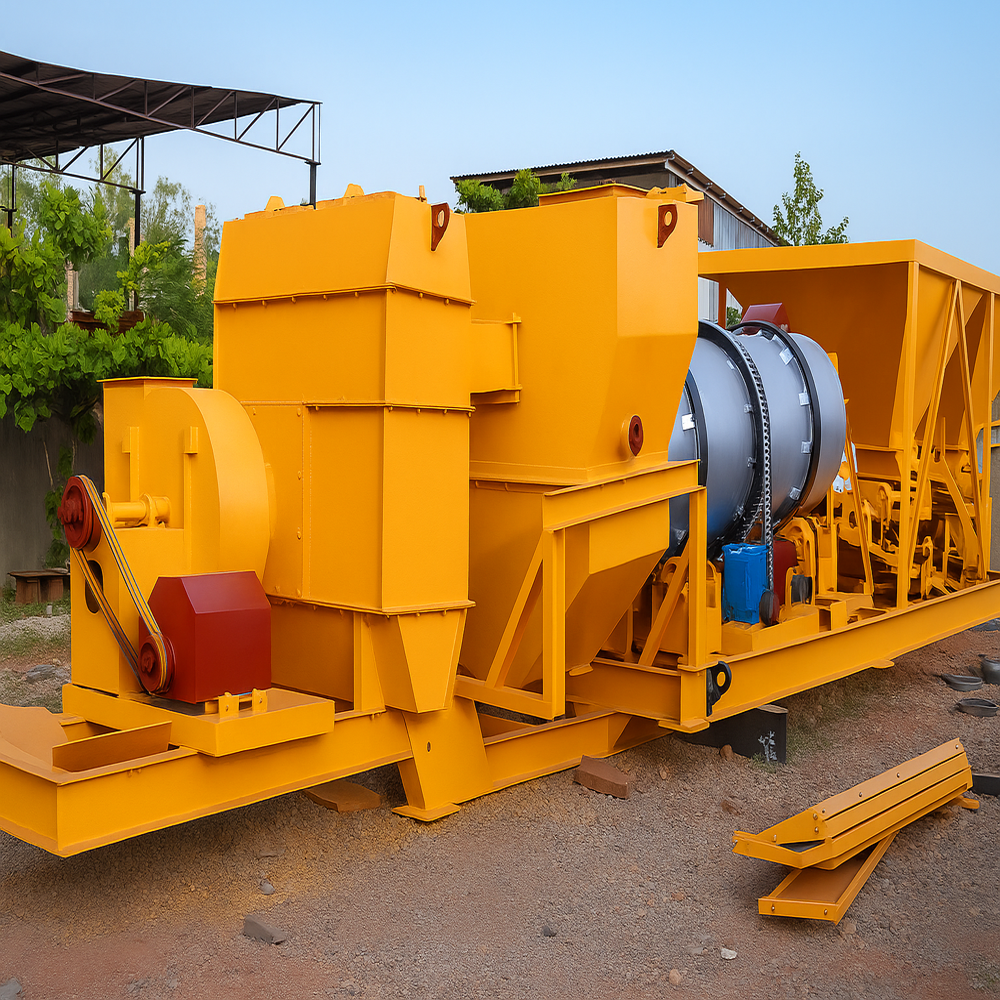 Mobile Drum Mix Plant