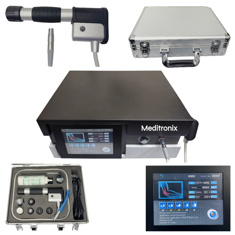 Radial Eswt Machine-7 Heads, 10 Clinical Modes - Age Group: Elders