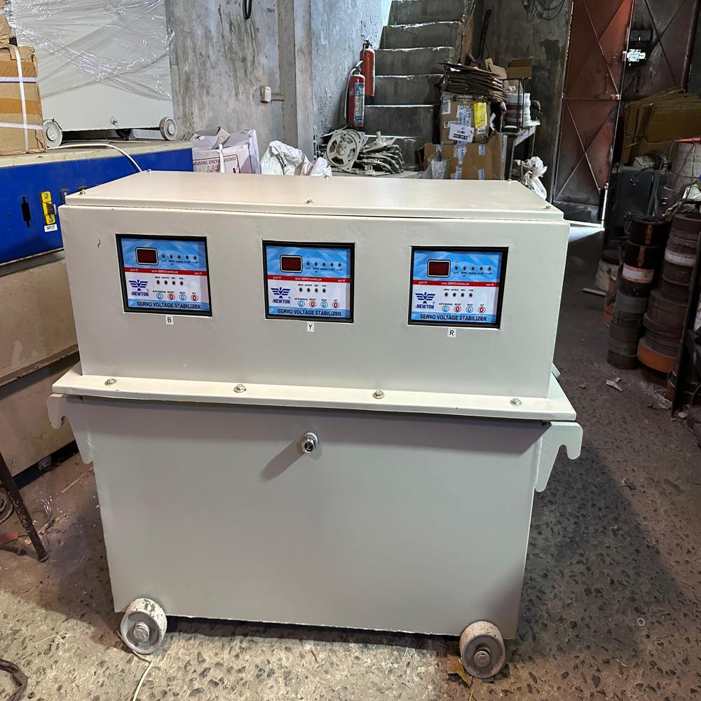 Newton 50 KVA Servo Voltage Stabilizer