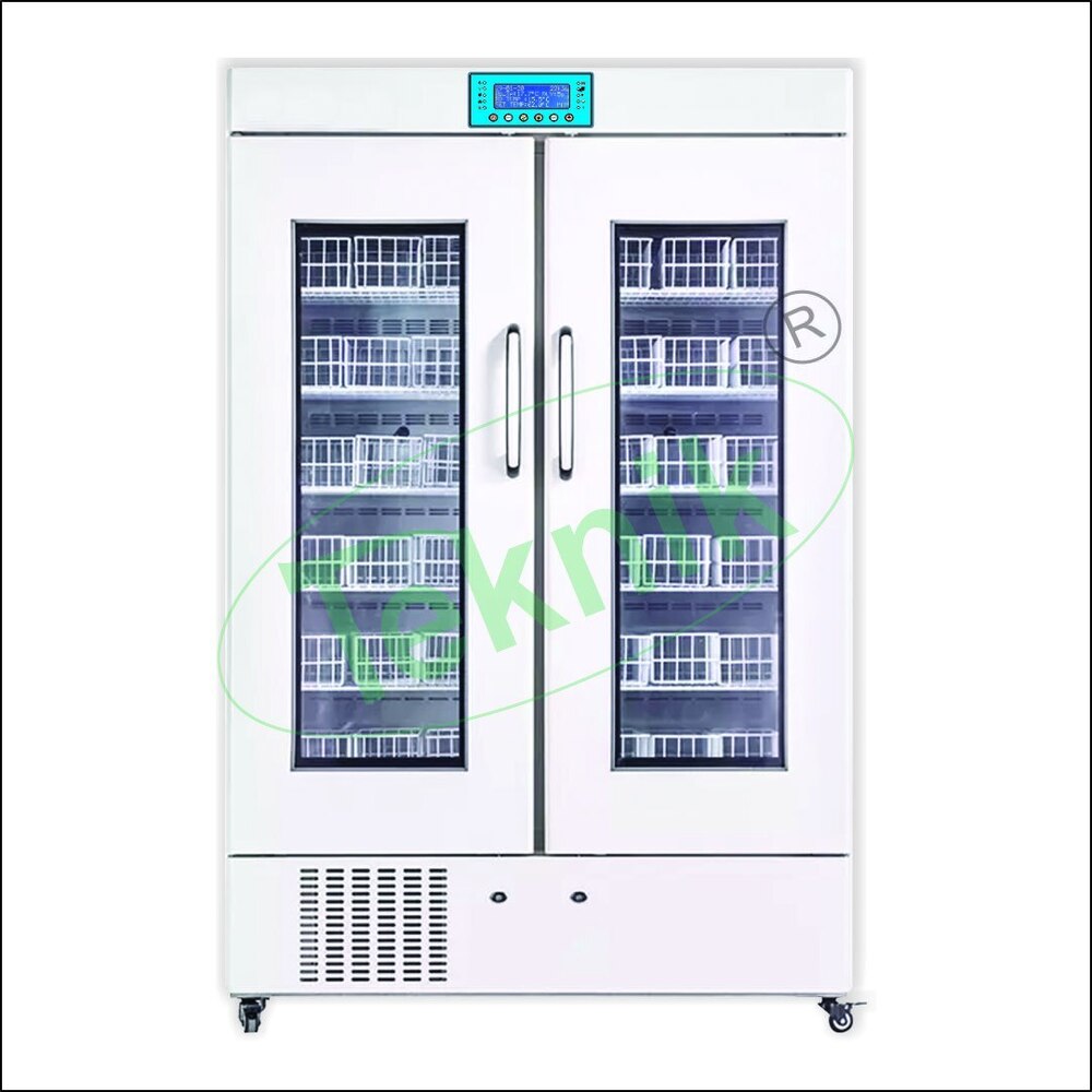 BLOOD BANK REFRIGERATOR DOUBLE DOOR