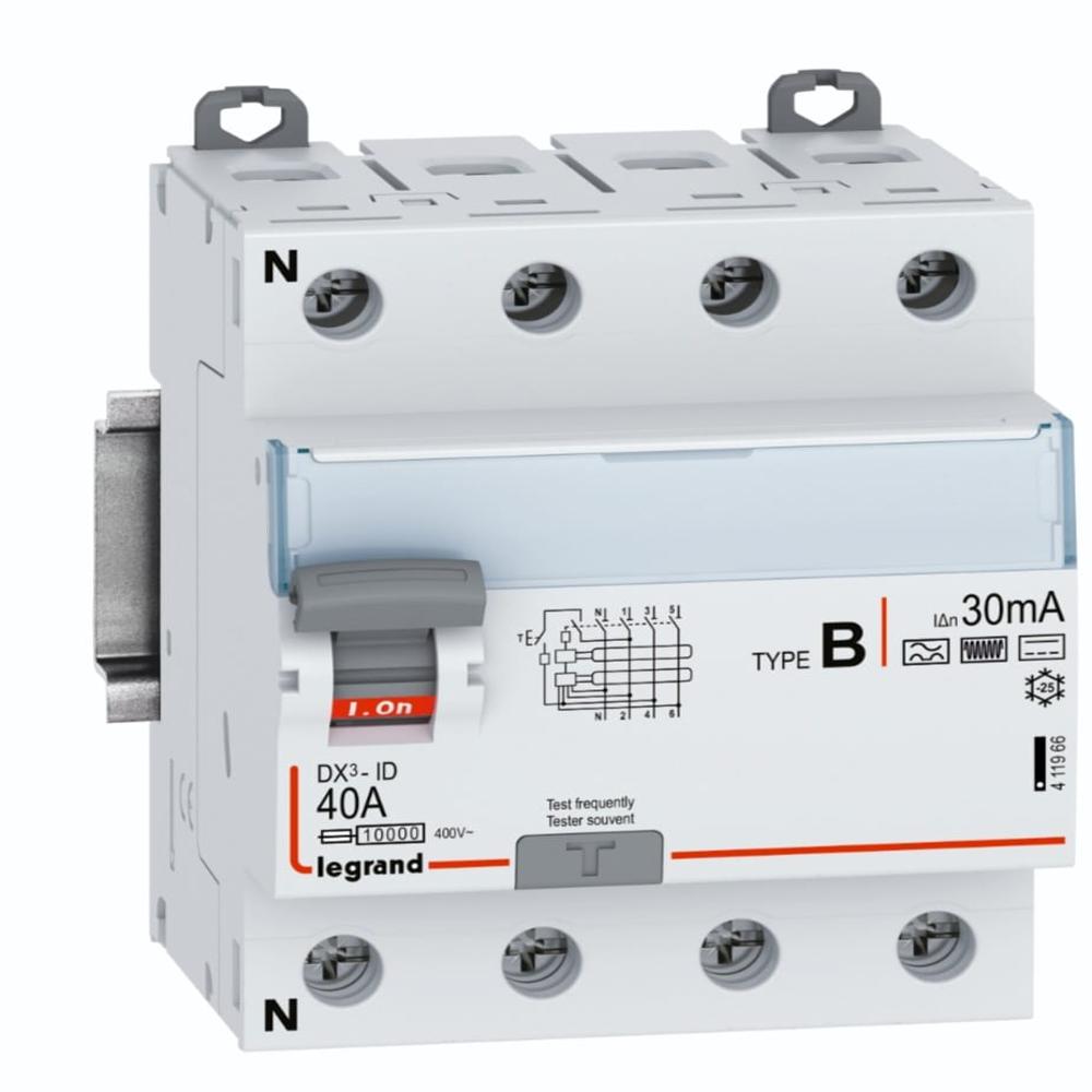 40 A Legrand 602127 Rccb - Application: Industrial