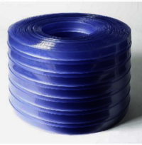 Clear View Ribbed PVC Strip Curtain