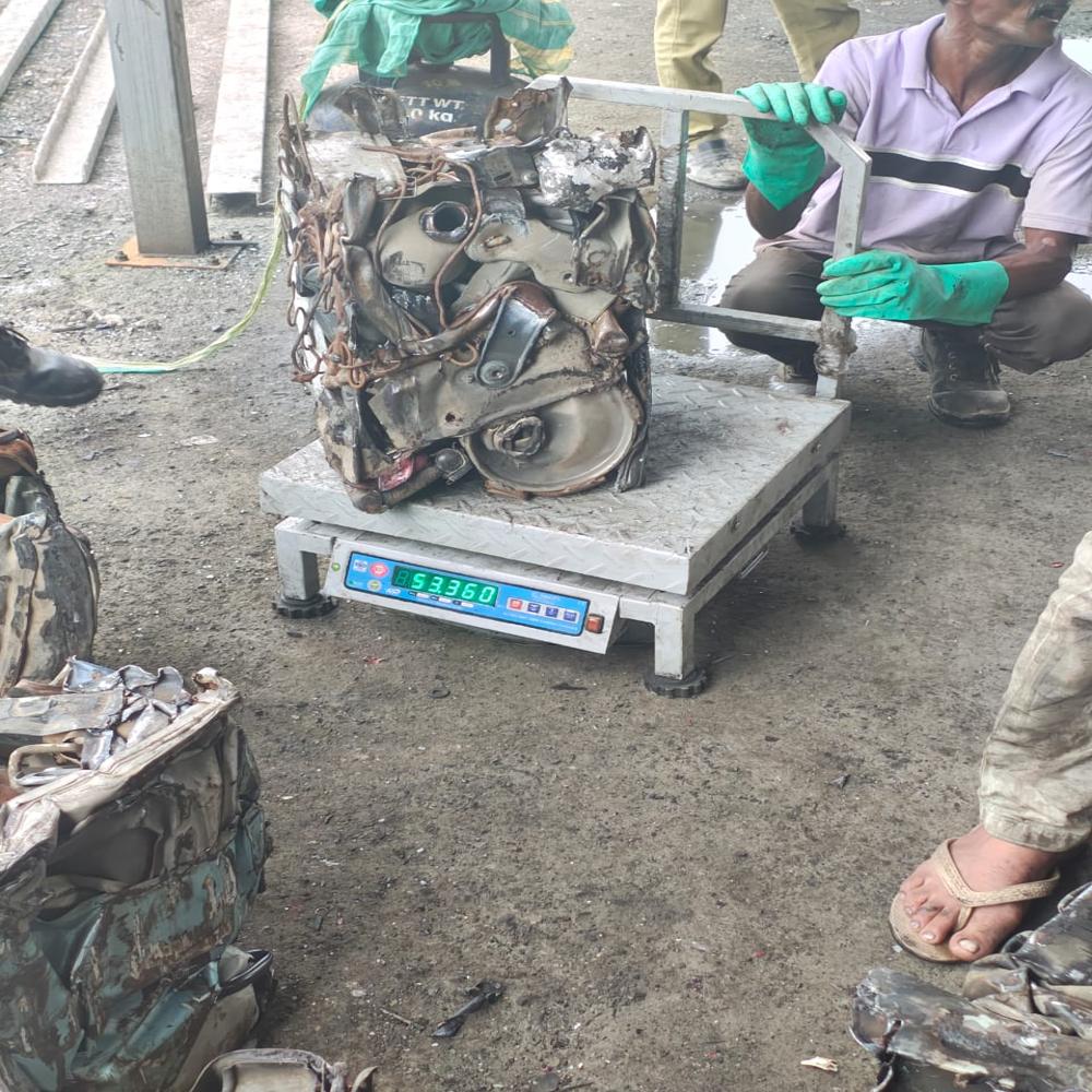 Triple Action Scrap Baling Press By Konark Industries