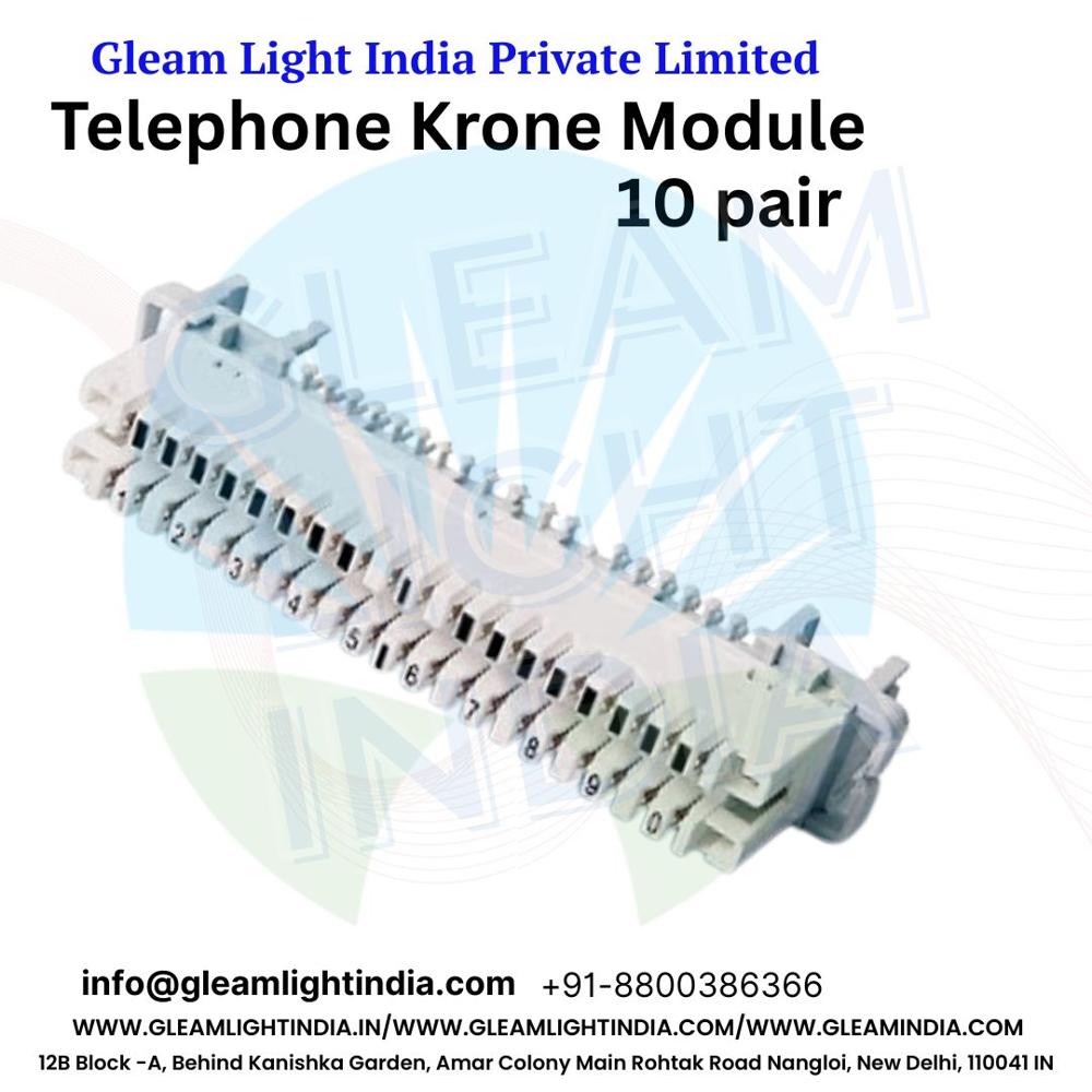 Krone Module 10 Pair - Application: Telecommunication