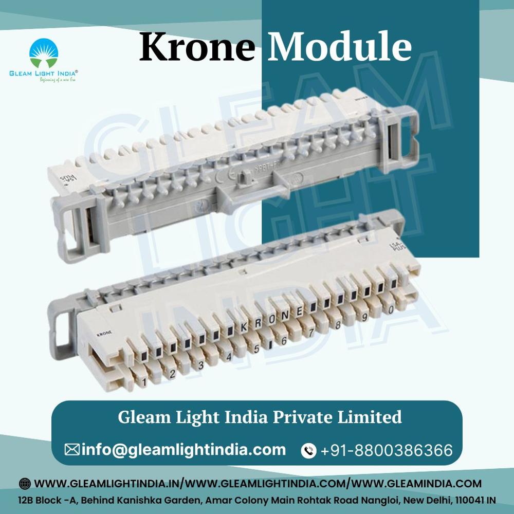 Krone Module 10 Pair - Application: Telecommunication
