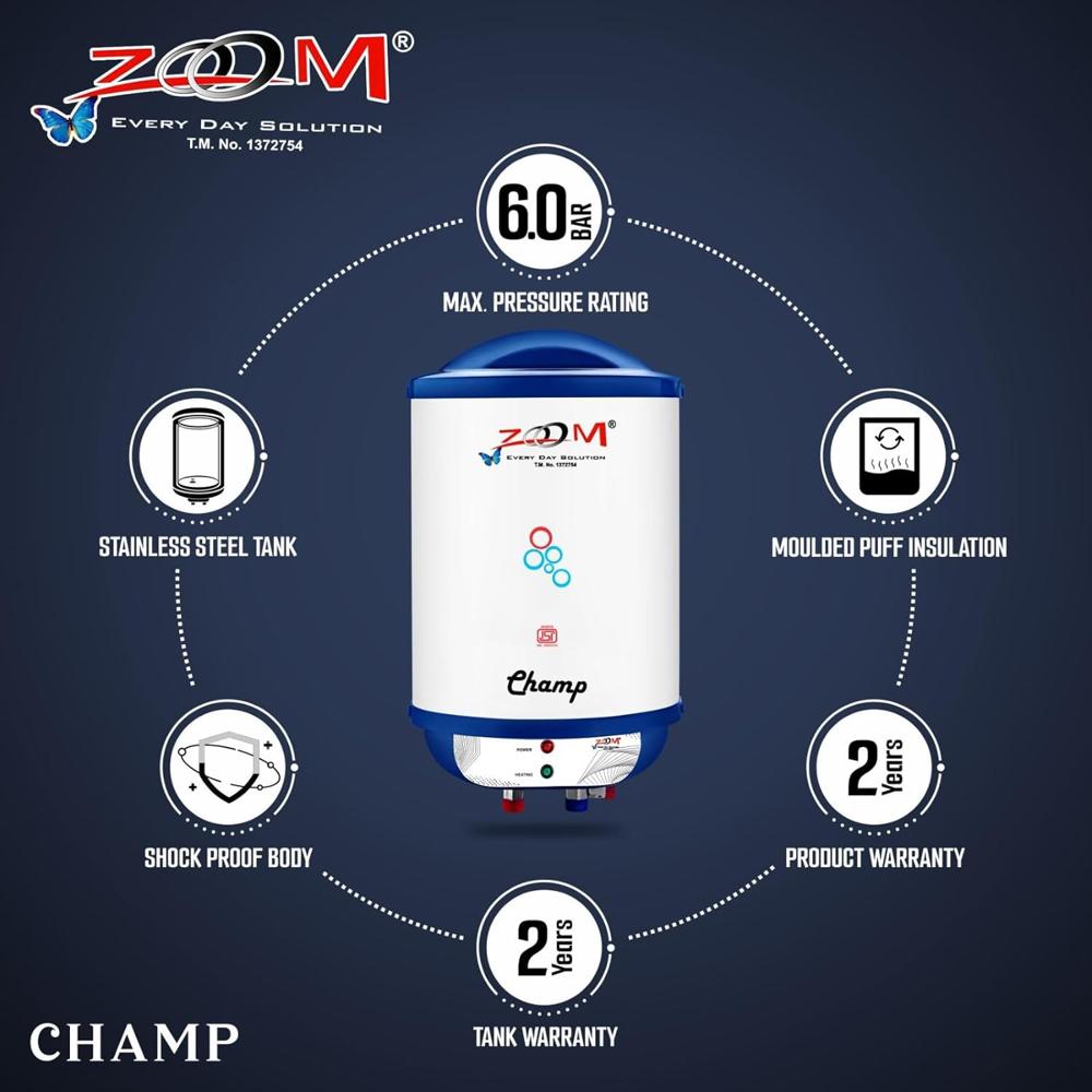 Water Heater 35 Liter Champ