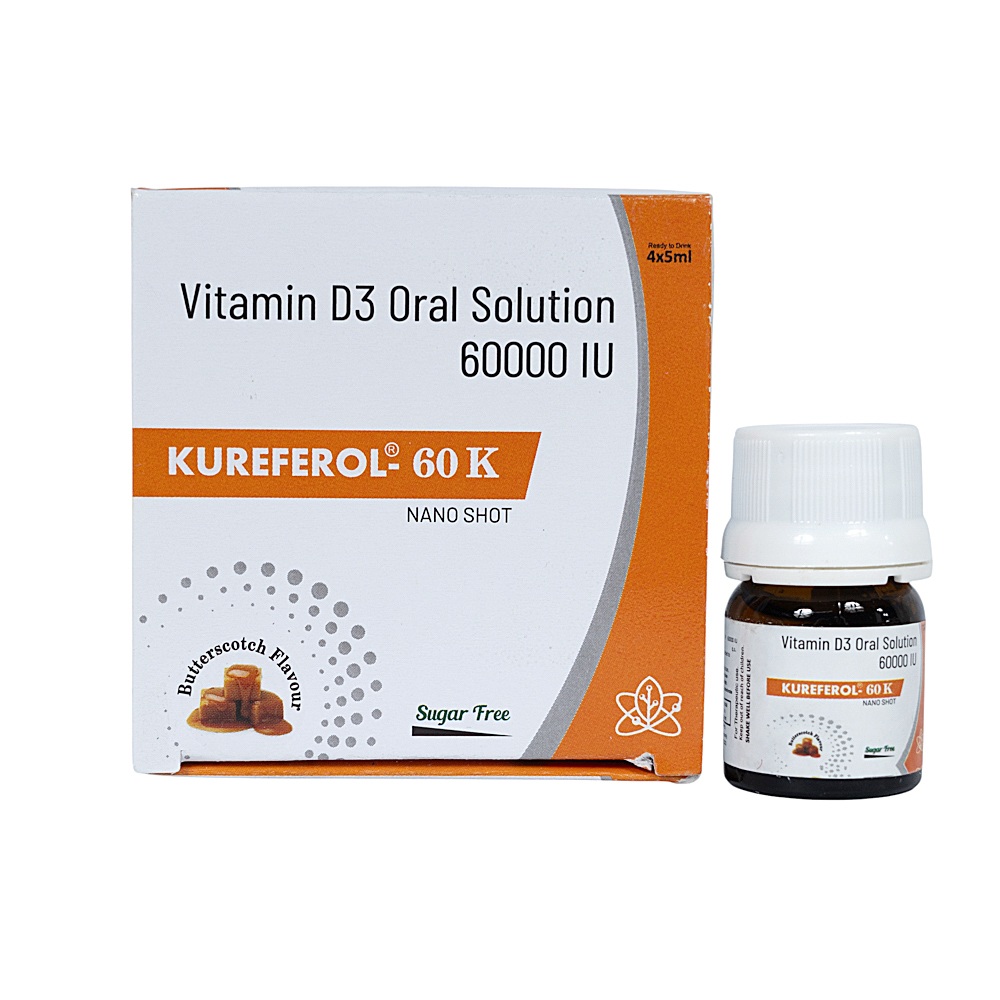 60000 IU Vitamin D3 Oral Solution