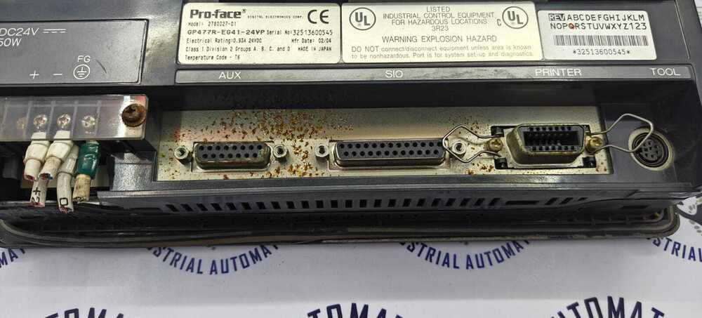Pro-face 2780027-01 - Used Condition, Reliable Performance , Proven Compatibility With Industrial Automation Systems