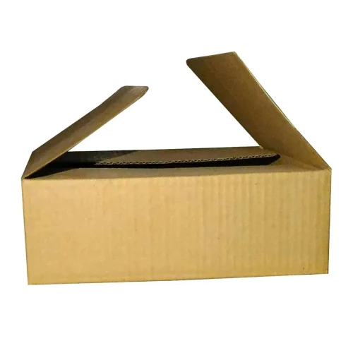 Brown Corrugated Packaging Box - Printing Type: All Kind Of Printing