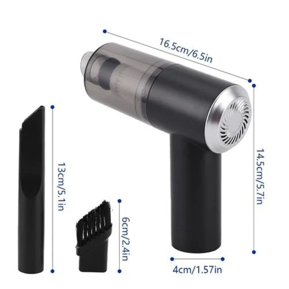 2 In 1 Car Vacuum Cleaner