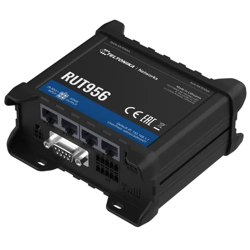 Teltonika Rut956 Cellular Wifi Industrial Router - Dimension (L*W*H): 110 X 50 X 100 Millimeter (Mm)