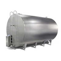 Horizontal Milk Storage Tank
