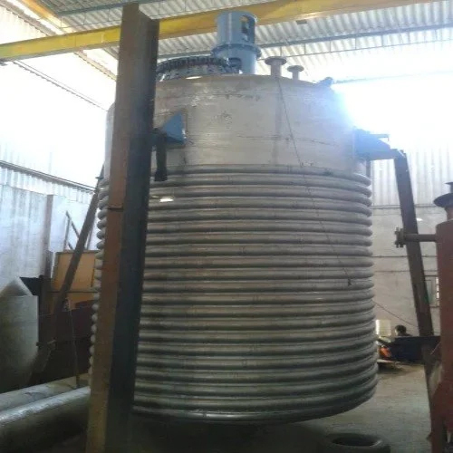 Stainless Steel Limpeted Reactor - Capacity: More Than 5000 Ltr