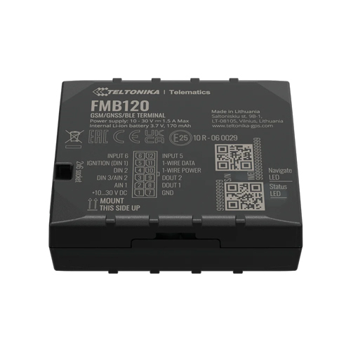 Teltonika Fmb120 Gps Tracker - Features: Durable