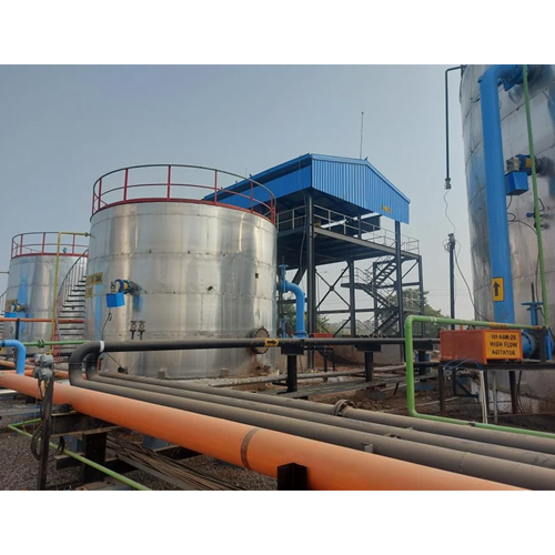 Biogas Refinery Plant - 100 Ton/Day Capacity, Stainless Steel, 220-440 Volt Automation | High Efficiency for Industrial Operations