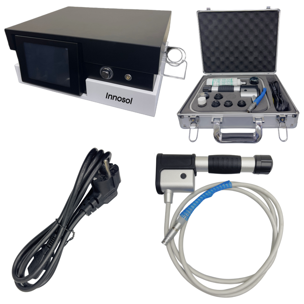 Pneumatic Radial Shockwave Therapy Device-7 Heads, 10 Modes