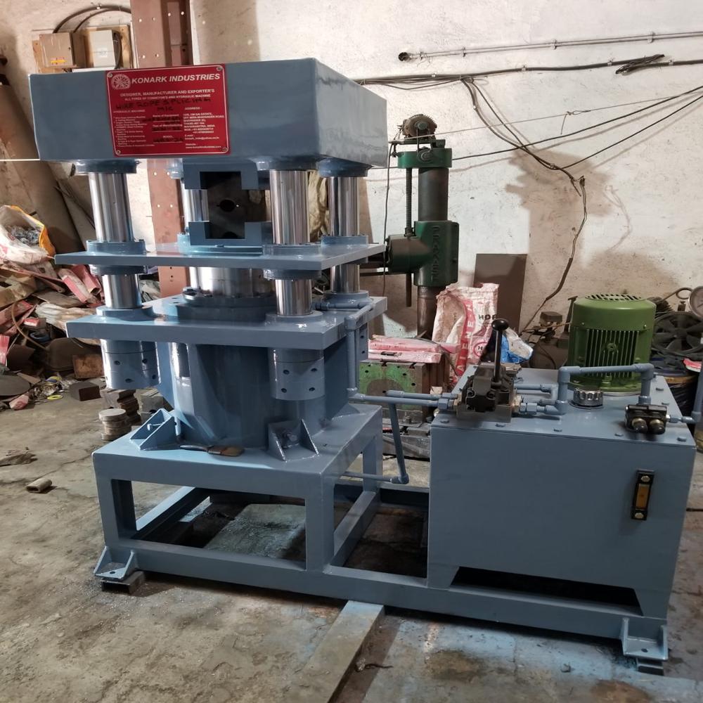 Wire Rope Splicing Swaging Crimping Press - Color: Grey Paint Coated