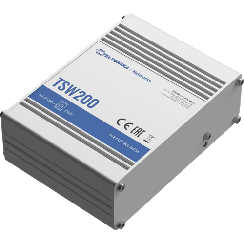 Teltonika TSW200 Industrial Unmanage POE+ Switch