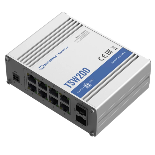 Teltonika TSW200 Industrial Unmanage POE+ Switch