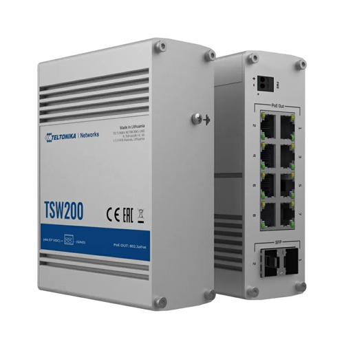 Teltonika TSW200 Industrial Unmanage POE+ Switch