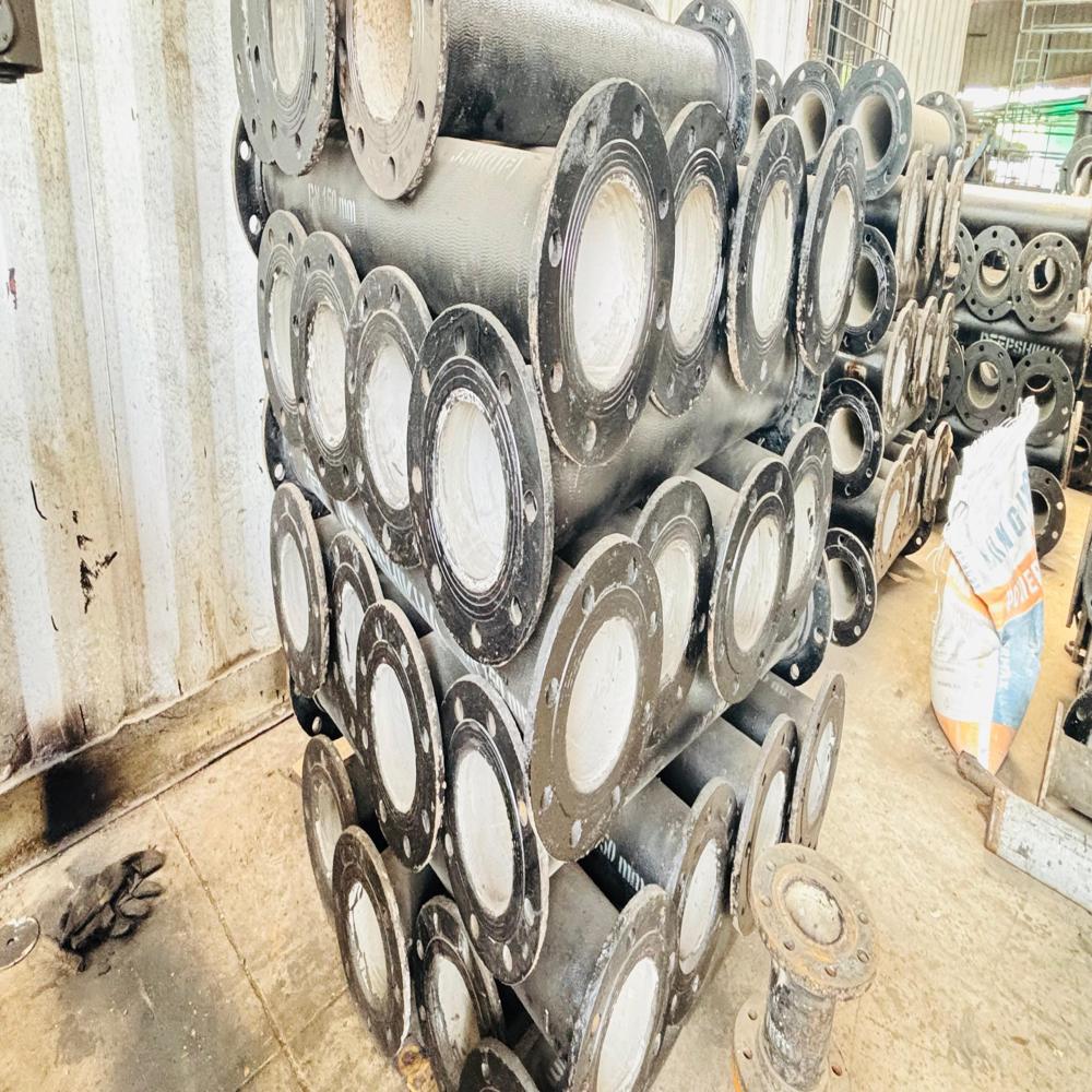 Double Flange Di Pipes 200mm Di Df