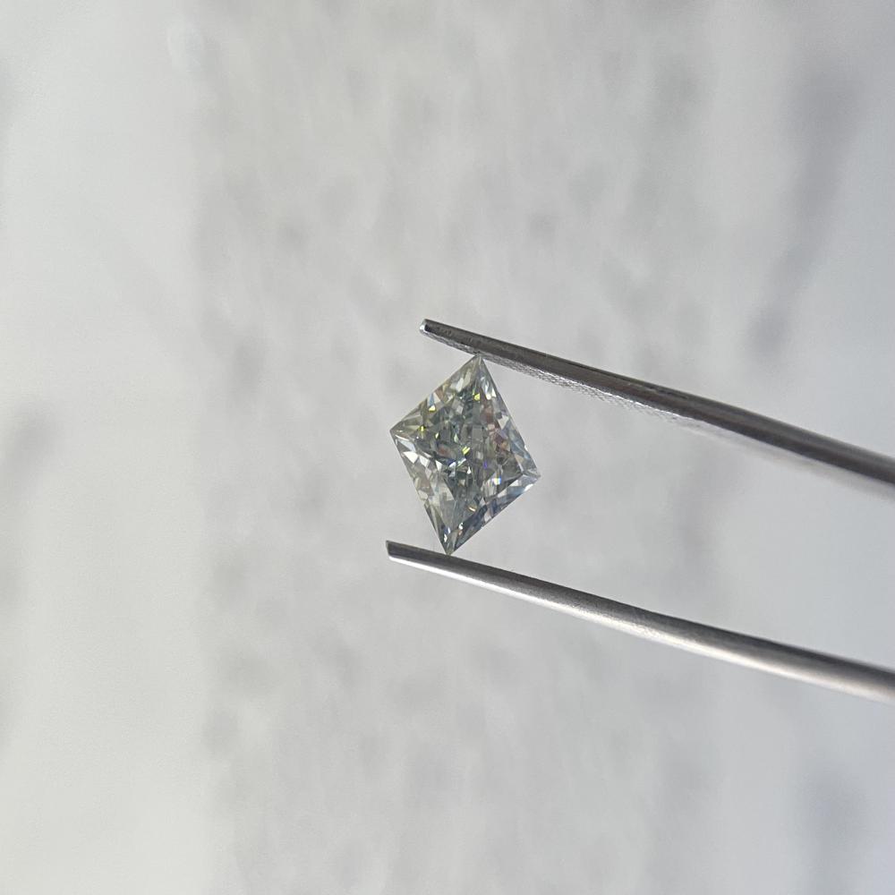 Salt & Pepper Color Moissanite Diamond
