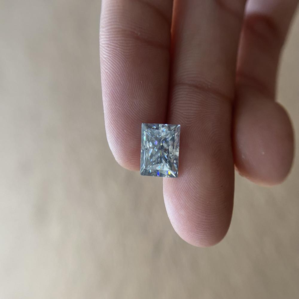 Salt & Pepper Color Moissanite Diamond