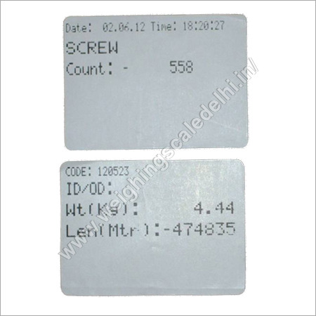 Label Printing Scales - Stainless Steel, 12" x 10" x 6" Dimensions | LCD Display, 100 kg Weight Capacity, 0.01 g Accuracy, USB & Ethernet Connectivity