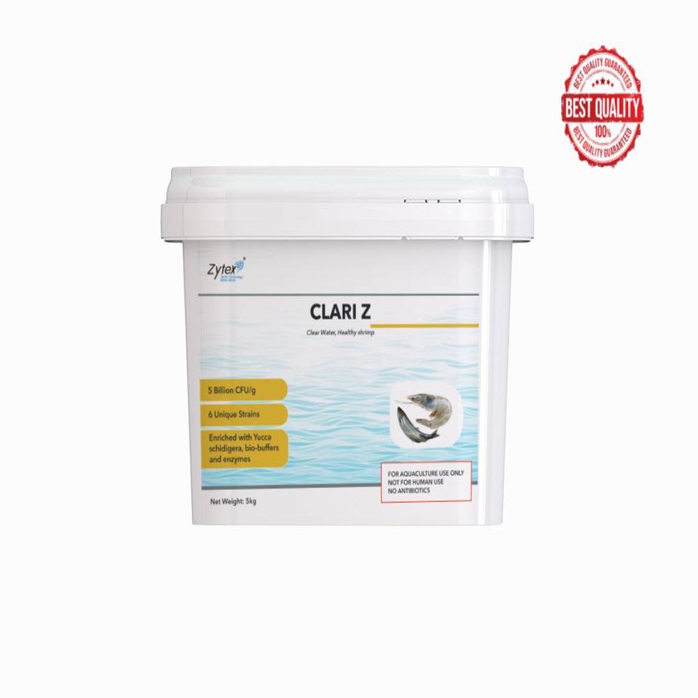 Bio-Based Water Clarifier for Aquaculture