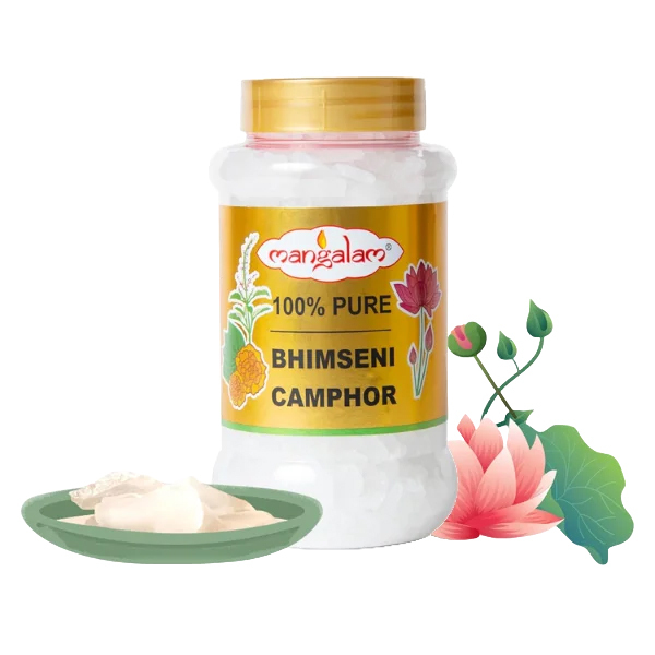 Bhimaseni Camphor - Burning Time: 30A 45 Minutes