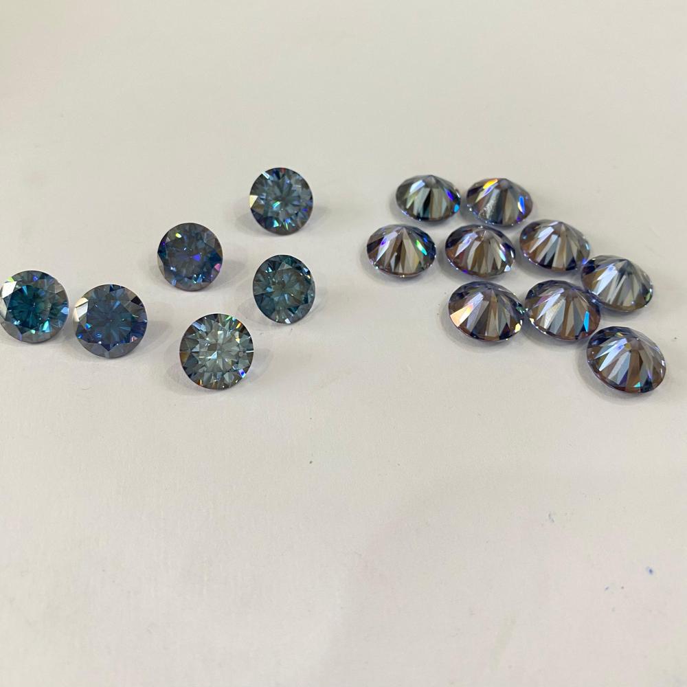 RoyalBlue Color Moissanite
