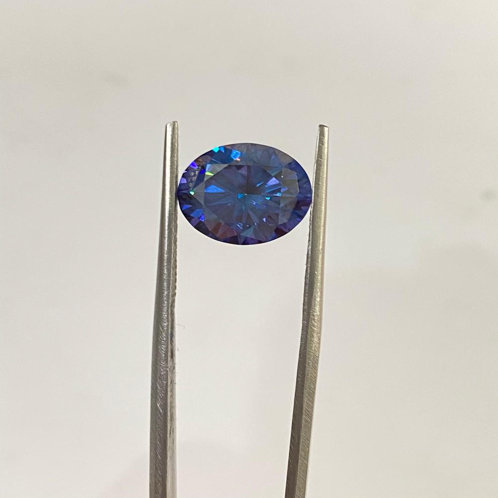 RoyalBlue Color Moissanite