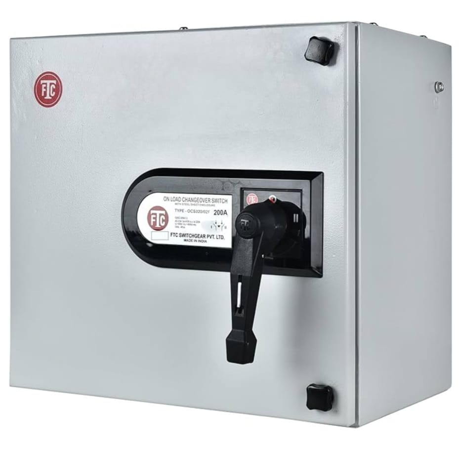 Onload Changeover Switches - Automation Grade: Manual