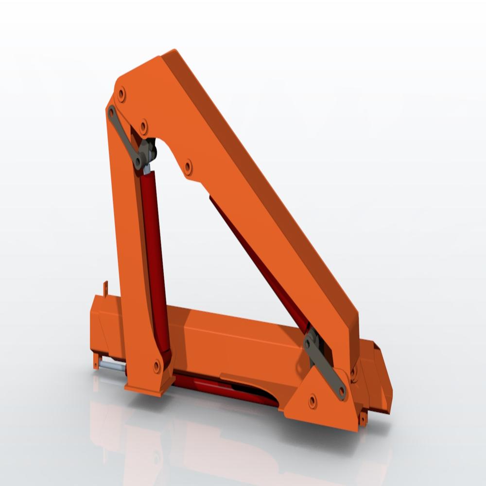 Truck Mounted - Knuckle Boom Crane - Application: Factory
