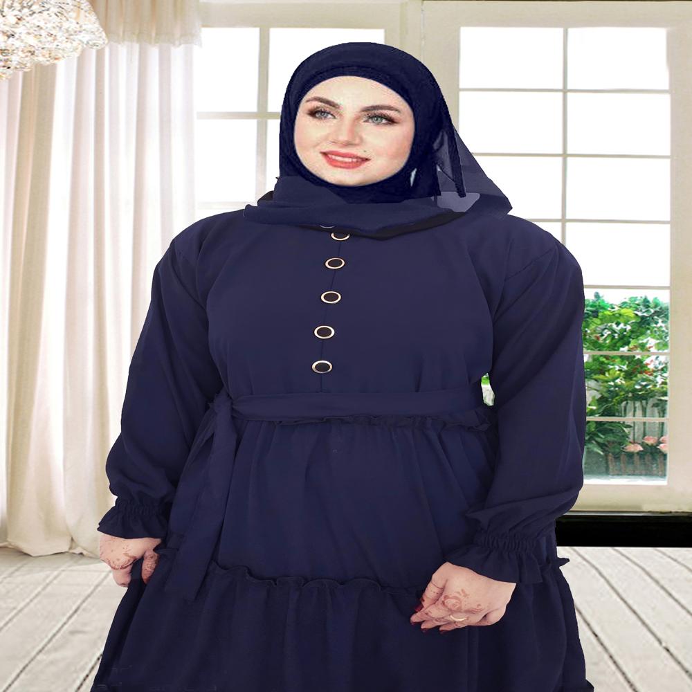 Abaya Colour Pattern For Women Elegant Modest Wear Burqa Islamic Naqab  Fashion - Color: Blue at 399.00 INR in Bhiwandi