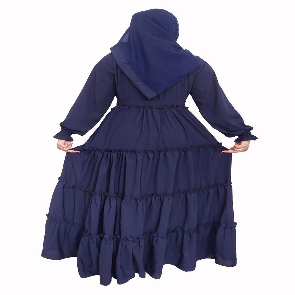 Abaya Colour Pattern For Women Elegant Modest Wear Burqa Islamic Naqab Fashion