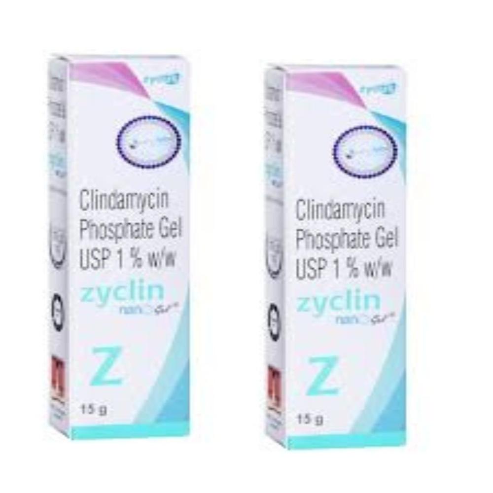Zyclin Nano Clindamycin Gel 15gm