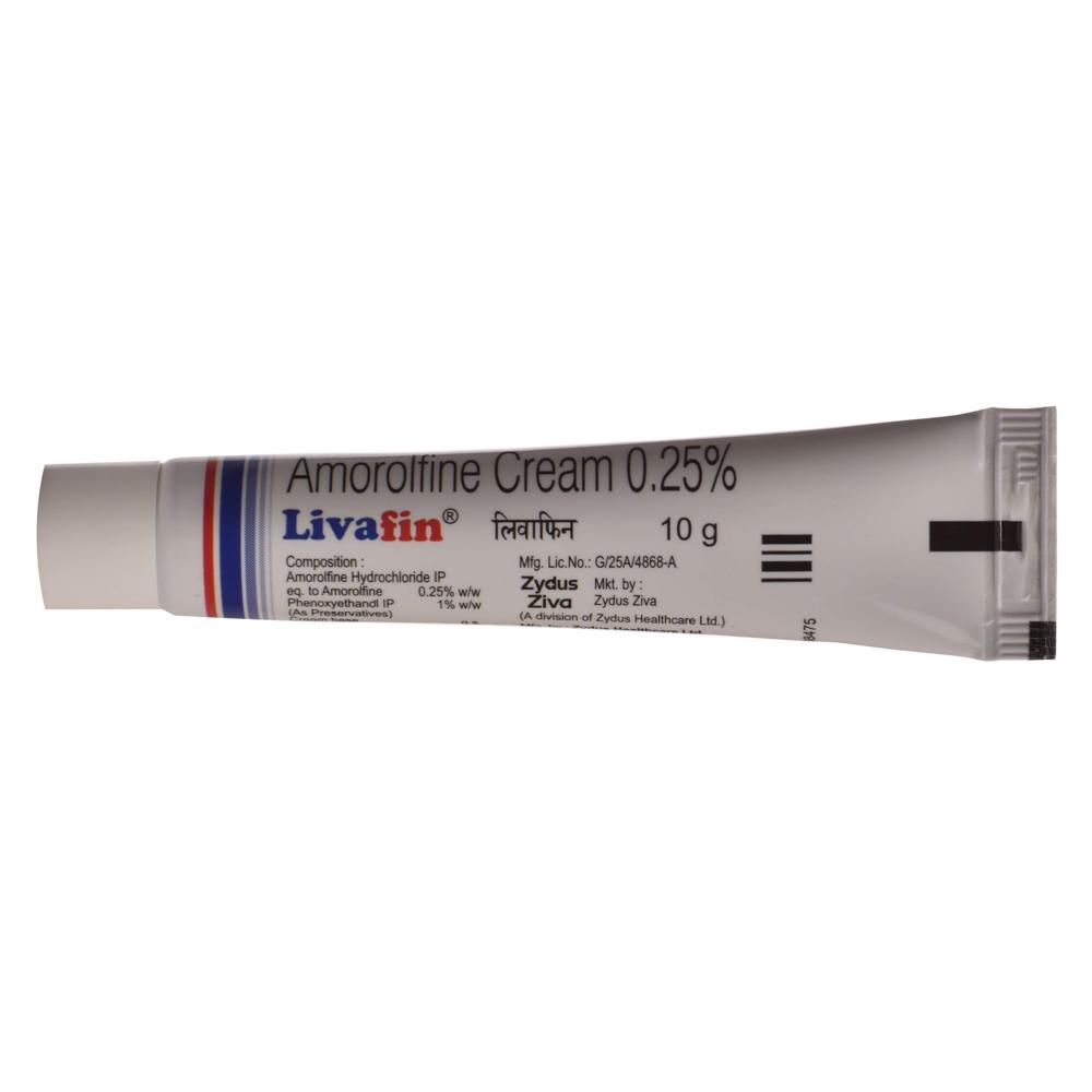 Livafin Cp Amorolfine Cream 50g - Drug Type: General Medicines