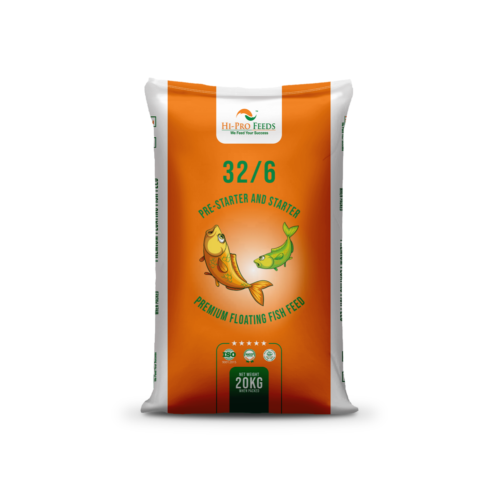 32/6 स्टार्टिंग फिश फीड - 1MM