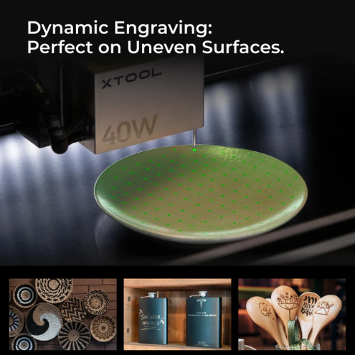 xTool S1 20W Enclosed Diode Laser Engraver and Cutter All in One SafetyPro Bundle